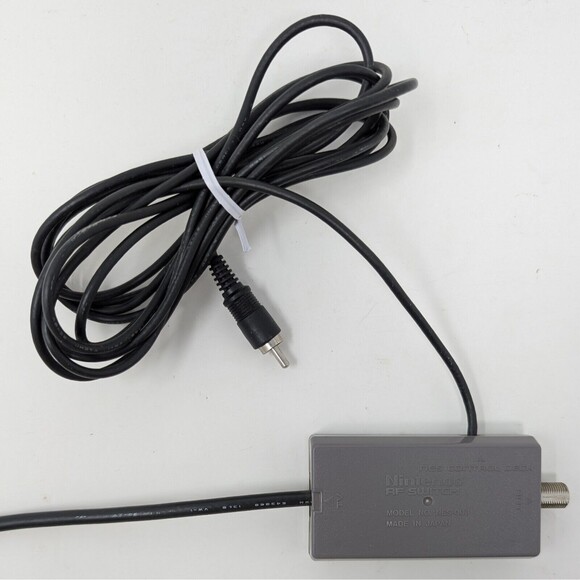 Nintendo NES RF Switch AV Cable Adapter NES-003 SNES Official OEM Made In Japan - Picture 1 of 5